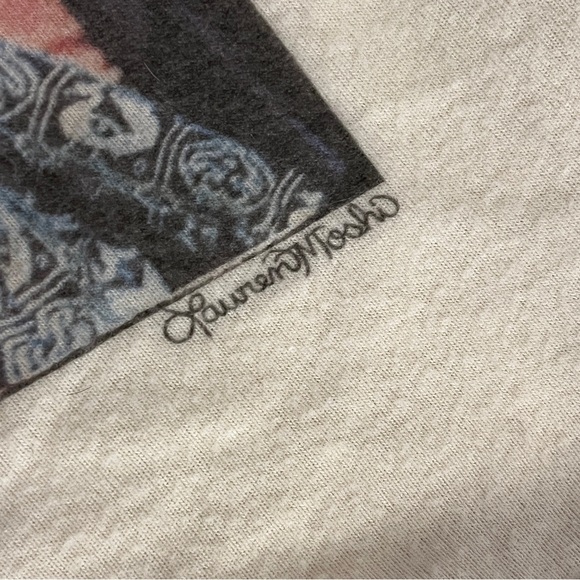 Lauren Moshi Beverly Hills Aerosmith Star  graphic Sweatshirt Size XS - Picture 10 of 11